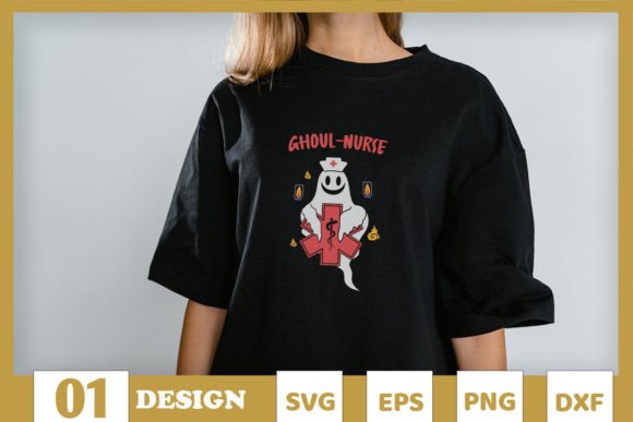 Ghoul-nurse Graphics for Unique T-Shirt Designs