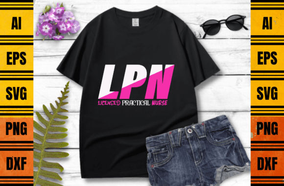 LPN Graphics for Print Templates and Design
