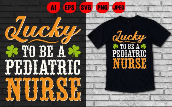 Lucky Nurse Tee: Graphics for T-Shirt Designs