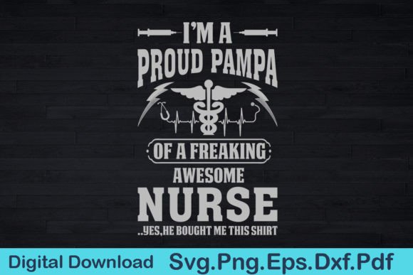 Nurse Pampa Graphics: Premium T-Shirt Designs