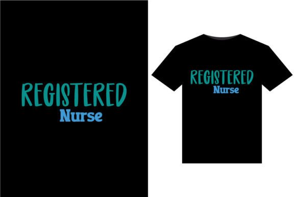 Registered Nurse T-Shirts Design Graphics