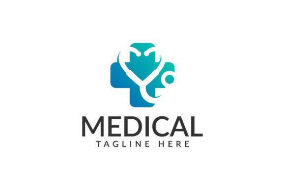 Stethoscope Plus Logo: Essential Graphics for Logos